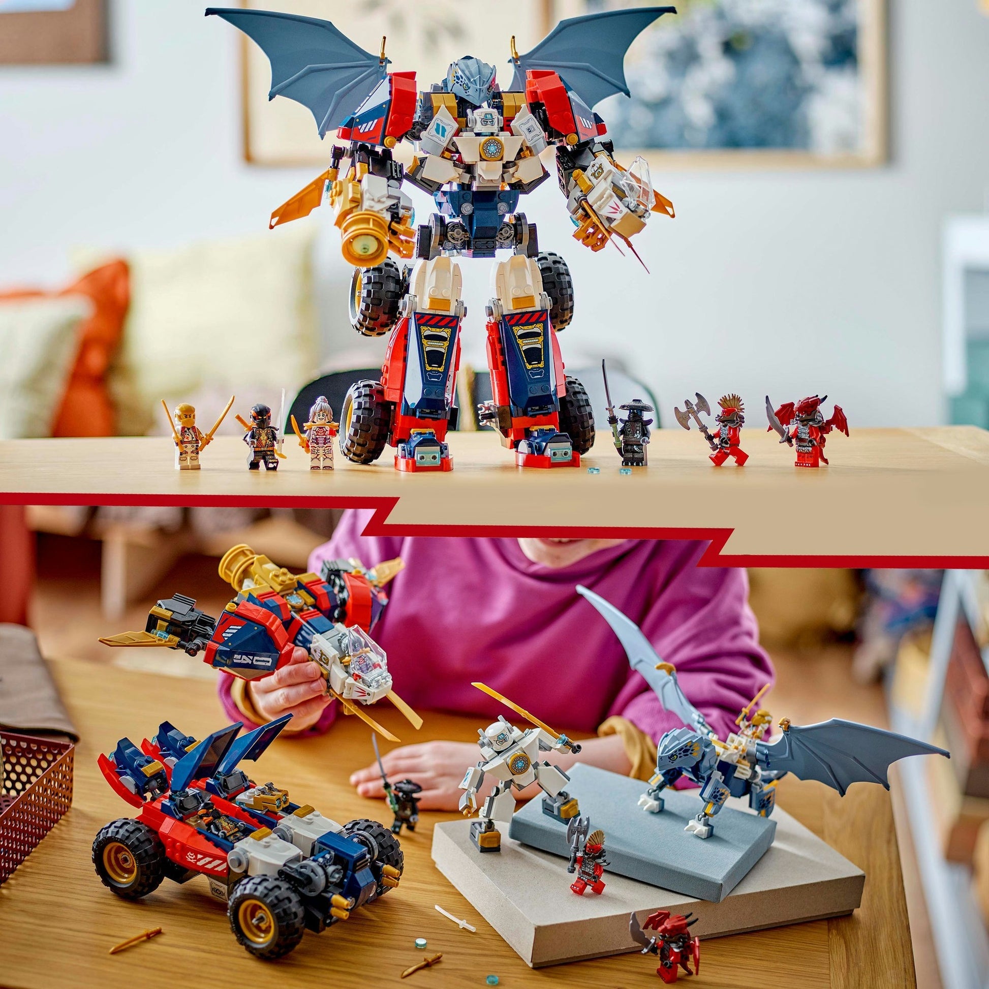 Lego Lego Ninjago 71834 Zanes Ultra-Kombomecha