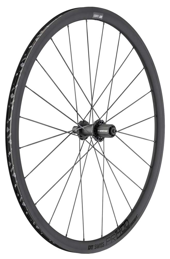 DT Swiss PR 1400 Dicut Oxic Clincher 32 mm Hinterrad