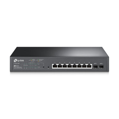 Tp-link Omada SG2210MP Jetstream 10-Port Gigabit Smart Switch (schwarz, 8x PoE+, 2x Gigabit SFP)