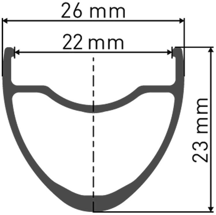 Dt Swiss ER 1600 Spline® 28 23 mm Scheiben-Hinterrad