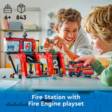 Lego LEGO City 60414 Feuerwache und Feuerwehrauto - afbeelding 7