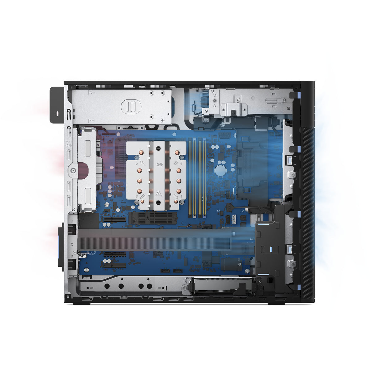 Dell Pro Max Tower T2 (J9JX5) PC-System (Schwarz | Core Ultra 7 265 | RTX A1000 | 32 GB | 1 TB SSD)