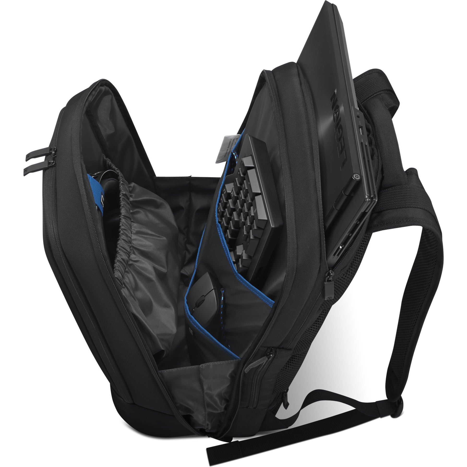 Lenovo Legion 18-Zoll verstärkter Rucksack II (Schwarz)