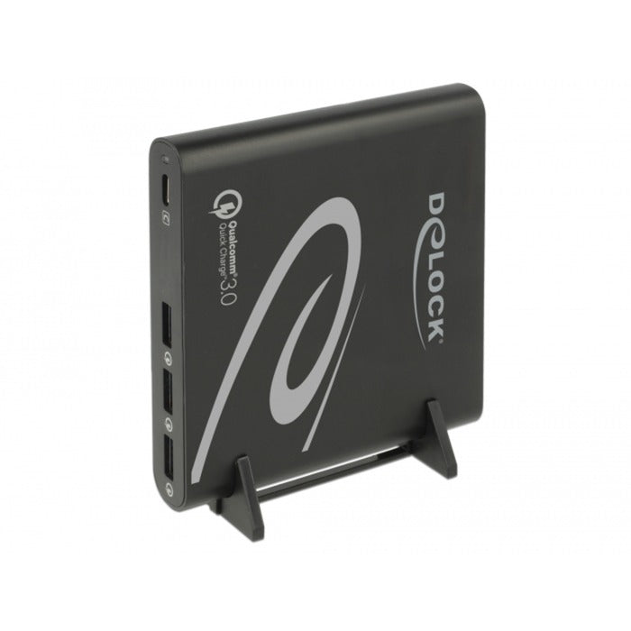 Delock USB-Ladegerät 1x USB Typ-C + 3x USB Typ-A