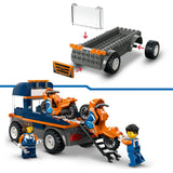 Lego City tolle Fahrzeuge 60491 Transporter für Motorräder | 2 Stk - afbeelding 4