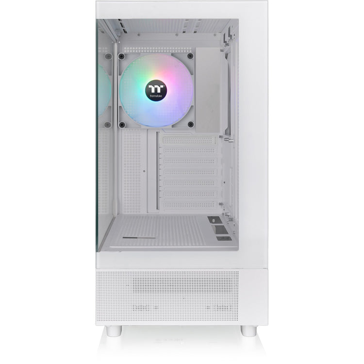 Thermaltake View 270 tg argb - Snow Midi-Tower-Gehäuse (weiß | 2x USB-A | 1x USB-C | RGB | gehärtetes Glas)