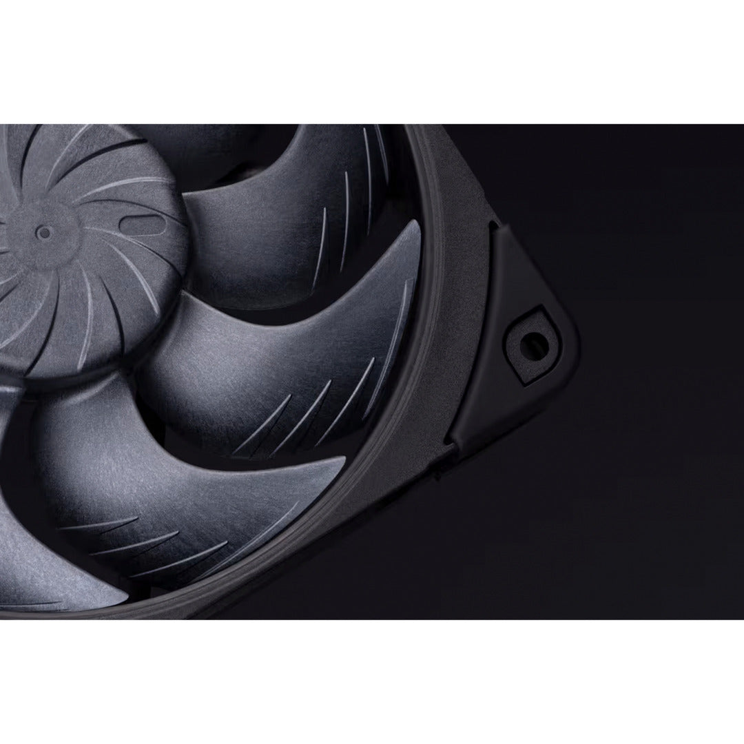 Noctua nf-a12x25 g2 pwm chromax.black Gehäuselüfter (schwarz, 120 x 120 x 25 mm)