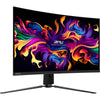MSI MPG 321curx QD-OLED 31,5 4K UHD Curved Gaming Monitor (Schwarz, 2x HDMI, Display Port, 2x USB-A, USB-B, USB-C, 240 Hz)