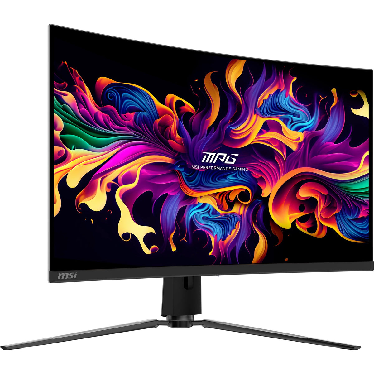 MSI MPG 321curx QD-OLED 31,5 4K UHD Curved Gaming Monitor (Schwarz, 2x HDMI, Display Port, 2x USB-A, USB-B, USB-C, 240 Hz)