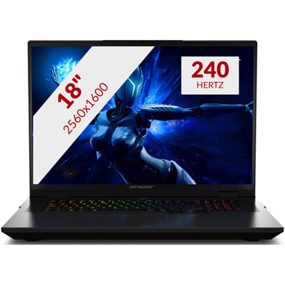 Erazer Beast 18 x1 md62731 18 Gaming-Laptop (schwarz | Core Ultra 9 275hx | RTX 5080 | 32 GB | 2 TB SSD)