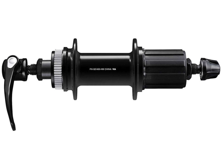 Shimano FH-QC400 Cassettenaaf Centerlock 8-11 Geschwindigkeit 135 32 Schwarz