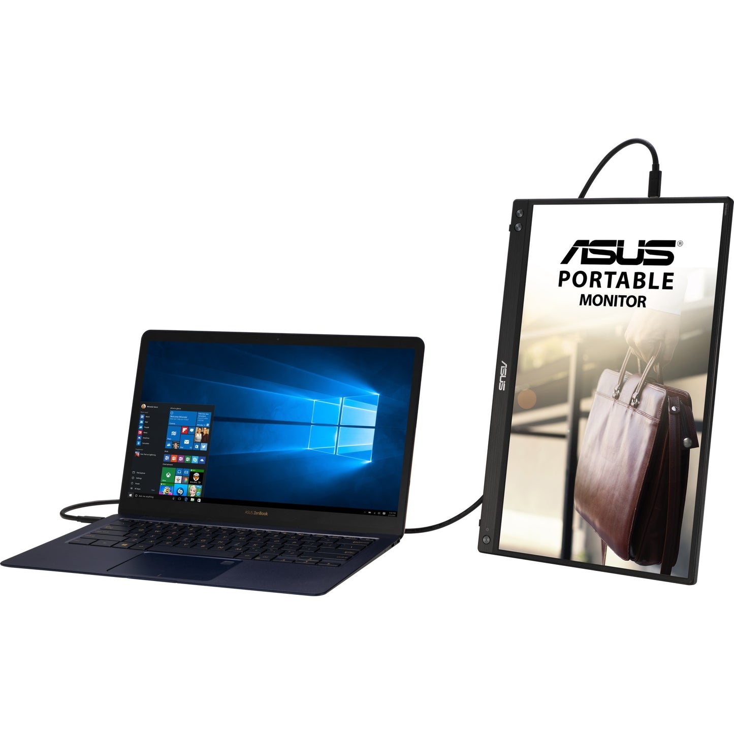 Asus zenscreen mb16acv 16 Monitor (schwarz, USB-C)