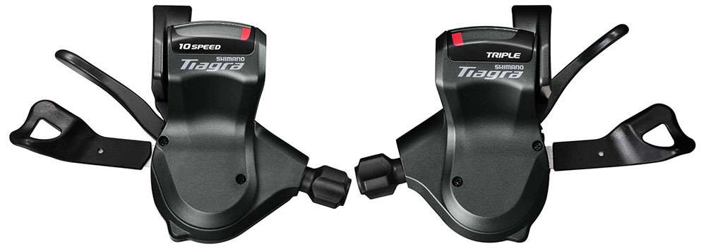 Shimano Tiagra SL-4700 3x10-Gang-Schalthebelset mit flachem Lenker