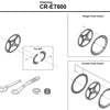 Shimano Steps CR-ET600 Kettenblatt