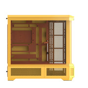 Thermaltake View 600 tg butter caramel Big-Tower-Gehäuse (gelb | 2x USB-A | 1x USB-C | gehärtetes Glas) - afbeelding 4