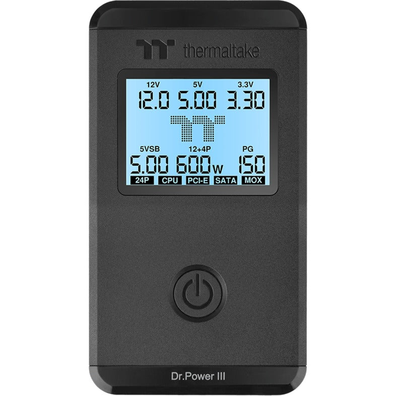 Thermaltake Dr. Power III Messgerät (schwarz)