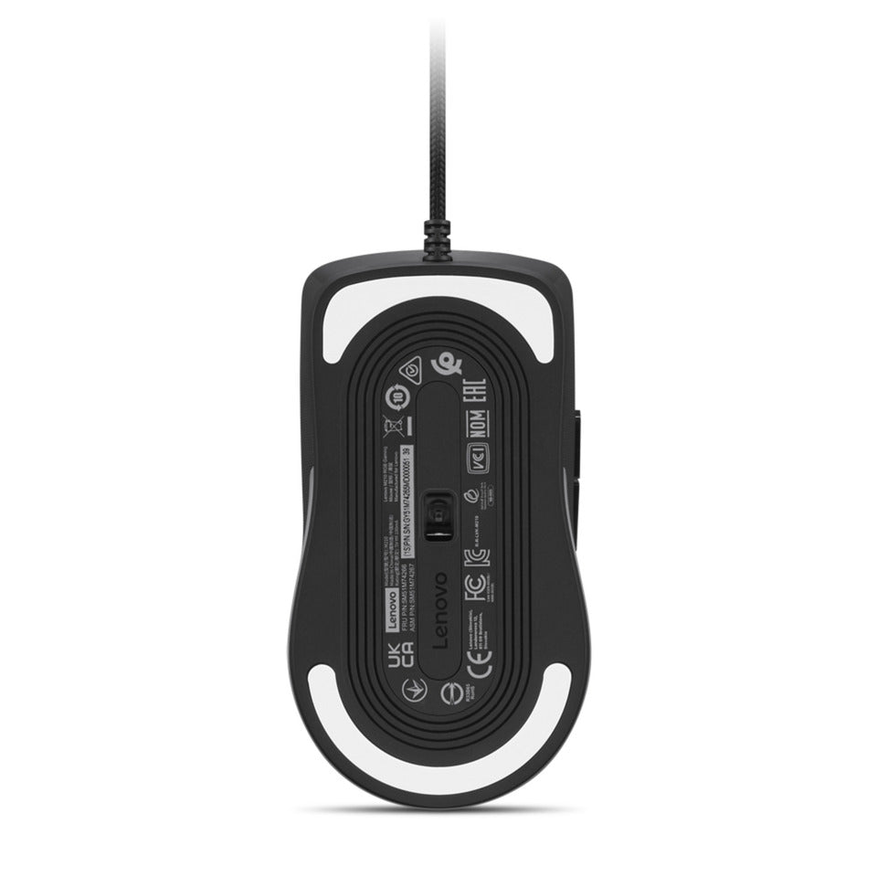 Lenovo m210 RGB-Gaming-Maus (schwarz, 8000 dpi, RGB)