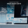 Asus Ascent GX10 Arm V9.2-A 128 2 Mini-PC (Dunkelgrau | NVIDIA GB10 Grace Blackwell | DGX Spark | NVLINK-C2C | 128 GB | 2 TB SSD)