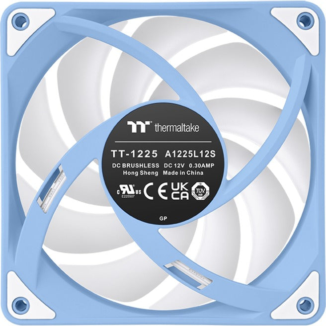 Thermaltake CT120 EX Reverse Argb Sync PC-Lüfter Hydrangea Blue (3-Lüfter-Pack) Gehäuselüfter (Hellblau, 3 Stück, 120 x 120 x 25 mm, PWM)