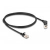 Delock RJ45 Network Cable Cat.6a S ftp Slim 90 ° nach oben a