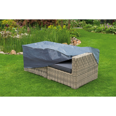 Naturgartenmöbelabdeckung für 2-Sitzer-Lounge-Sofa