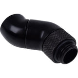 Alphacool Eiszapfen Winkeladapter Doppel-45 Grad Anschluss (schwarz) - afbeelding 2