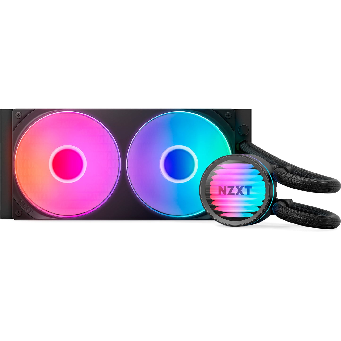 NZXT Kraken Core 240 RGB Wasserkühlung (Schwarz, 4-Pin-PWM)