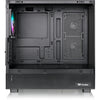 Thermaltake View 270 tg argb Midi-Tower-Gehäuse (schwarz | 2x USB-A | 1x USB-C | RGB | gehärtetes Glas)