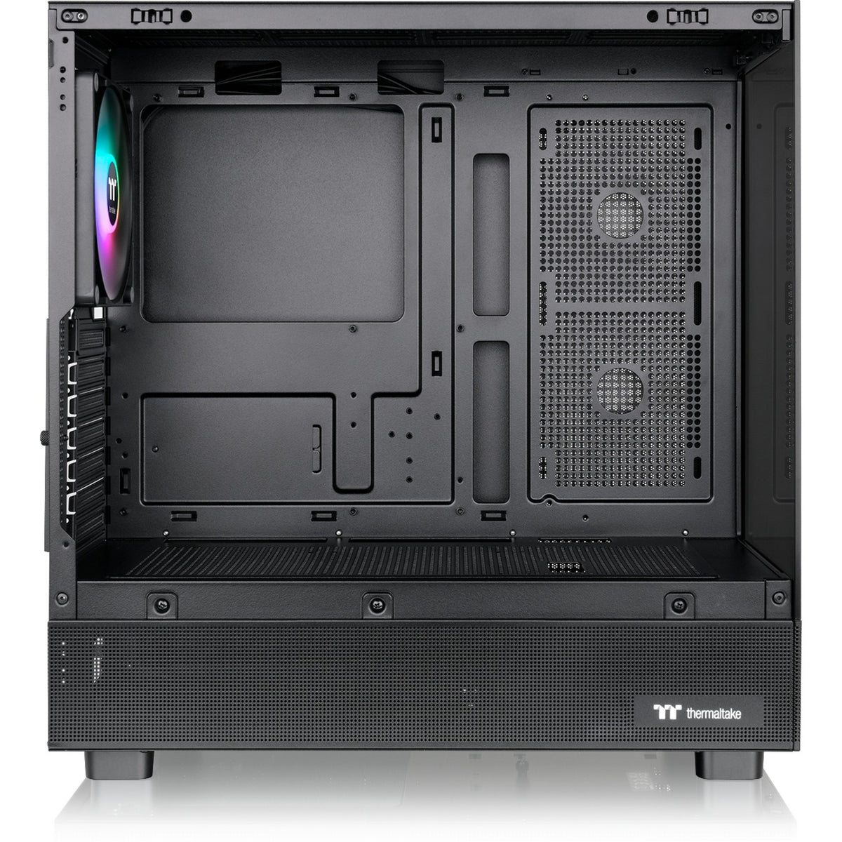 Thermaltake View 270 tg argb Midi-Tower-Gehäuse (schwarz | 2x USB-A | 1x USB-C | RGB | gehärtetes Glas)