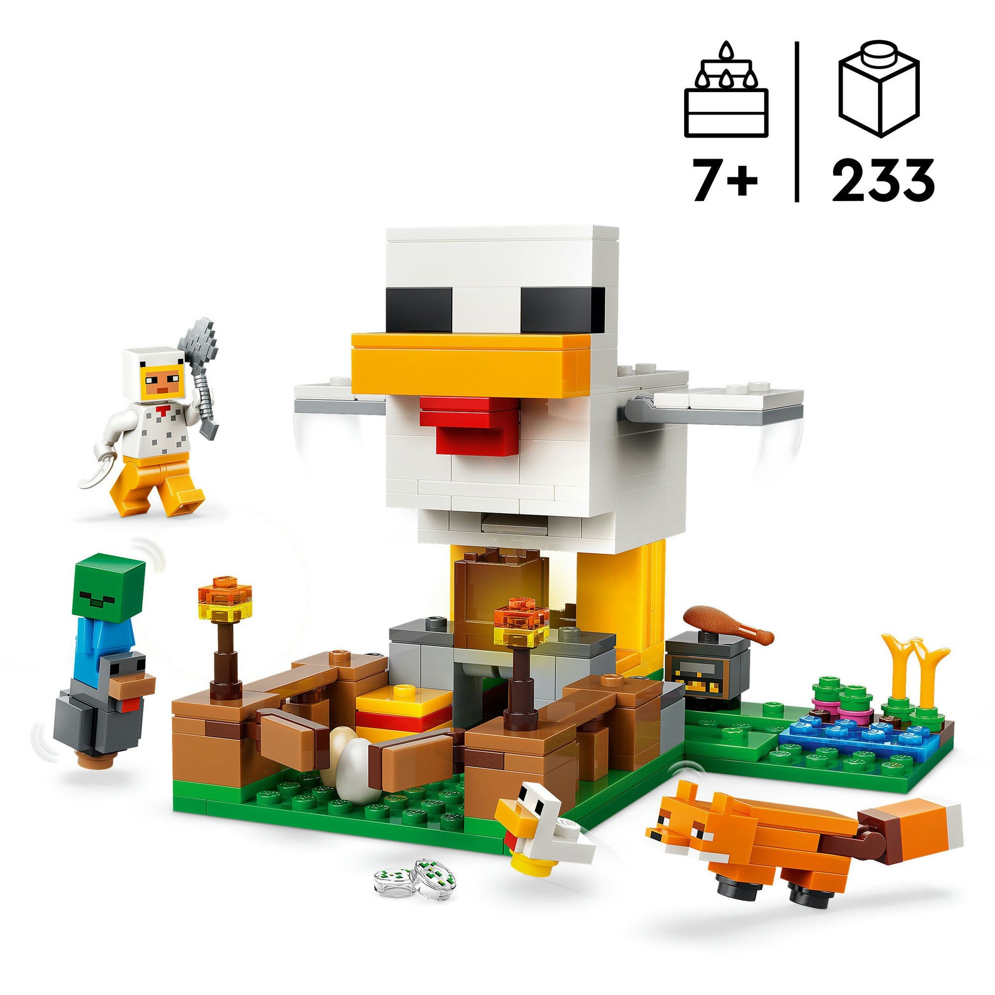Lego Minecraft 21585 Hühnerfarm