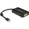 Delock Mini DisplayPort> DisplayPort HDMI DVI
