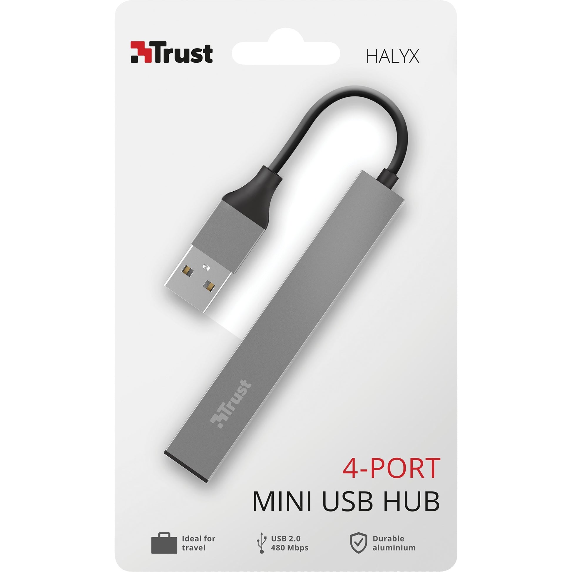 Vertrauen Sie Halyx Aluminium 4-Port Mini USB Hub