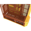 Thermaltake View 600 tg butter caramel Big-Tower-Gehäuse (gelb | 2x USB-A | 1x USB-C | gehärtetes Glas)