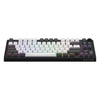 Hator Skyfall Pro Wireless, Gaming-Tastatur (schwarz, US-Layout, Hator Aurum Vanilla Silent, 80 % (TKL), RGB, Double-Shot PBT, Hot-Swap, 2,4 GHz Bluetooth USB-C)