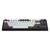 Hator Skyfall Pro Wireless, Gaming-Tastatur (schwarz, US-Layout, Hator Aurum Vanilla Silent, 80 % (TKL), RGB, Double-Shot PBT, Hot-Swap, 2,4 GHz Bluetooth USB-C) - afbeelding 3