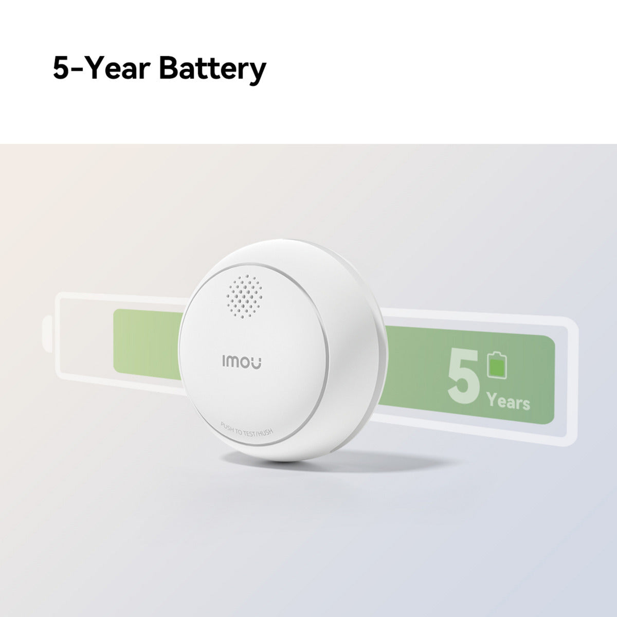 Imou intelligenter Rauchmelder – ZSM1-Bundle (weiß, 3 Stück + ZG2S Smart Gateway, ZigBee)