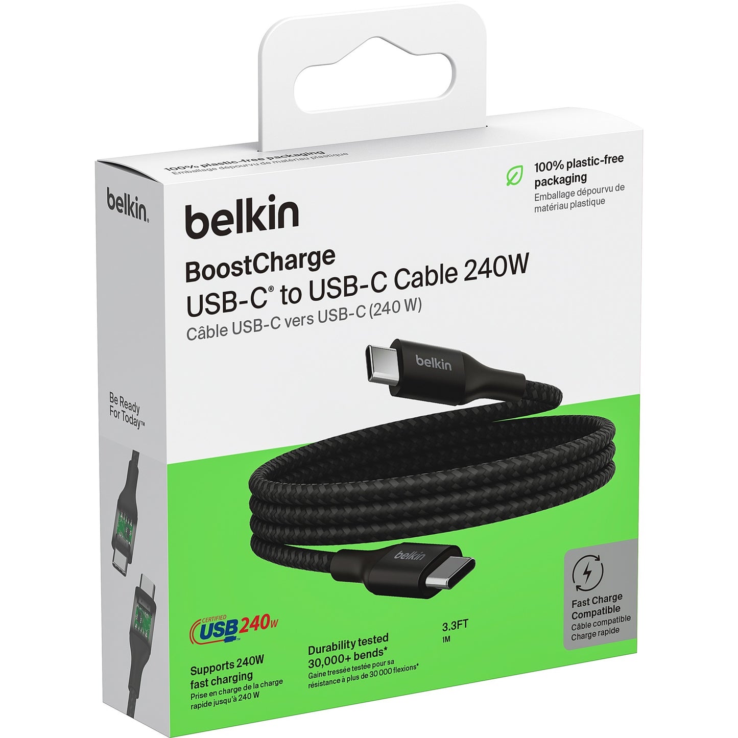 Belkin Boostcharge USB-C zu USB-C-Kabel 240W
