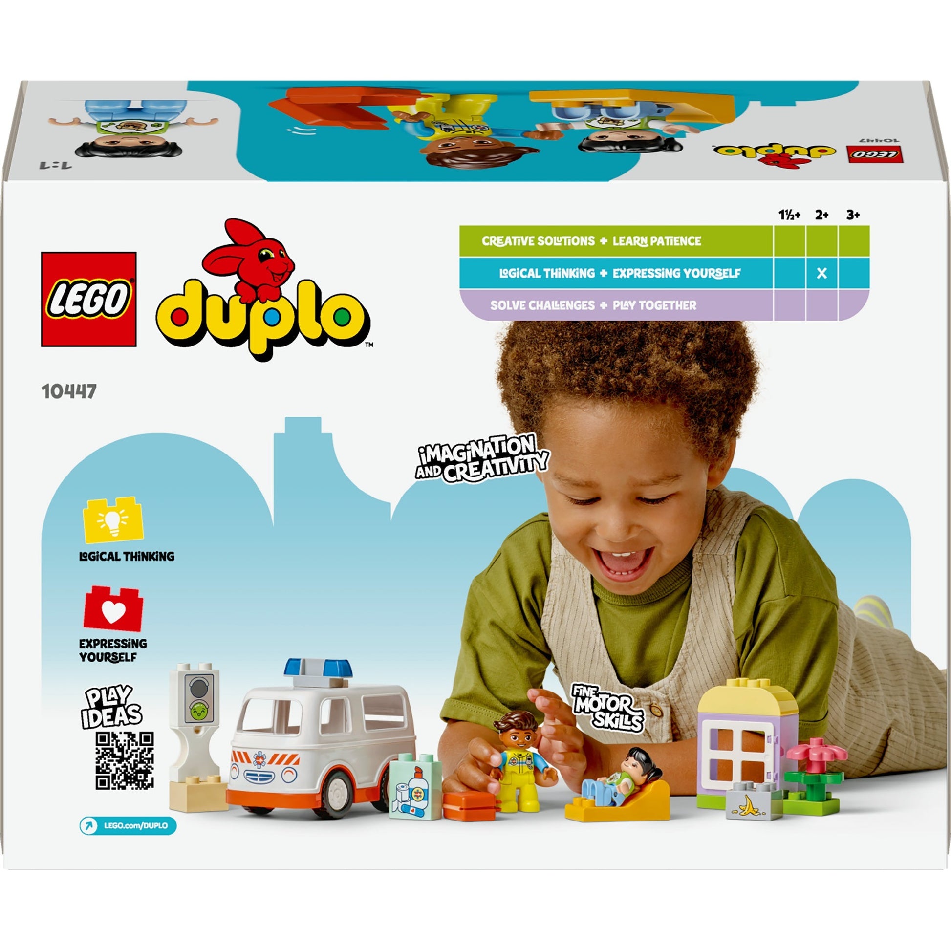 Lego Lego Duplo Town 10447 Krankenwagen mit Fahrer
