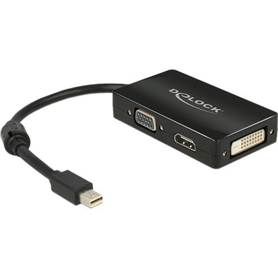 Delock Mini DisplayPort an VGA HDMI -DVI -Adapter