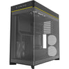 Montech HS02 Midi-Tower-Gehäuse (schwarz | 2x USB-A | 1x USB-C | RGB | gehärtetes Glas)