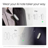 Plaud Notepins Diktiergerät (lila, 64 GB, Bluetooth 5.2 BLE (Bluetooth Low Energy) Wi-Fi)