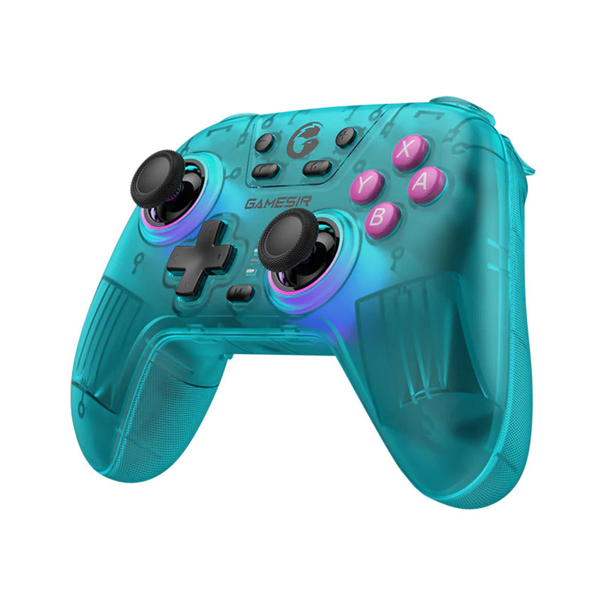 Gamesir Nova HD Rumble NS Controller (Teal, PC, Steam, Android, iOS, Switch, Bluetooth 2,4 GHz USB)