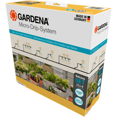 Gardena Micro-Drip-Entfernung Balkon Set (15 Pflanzen)