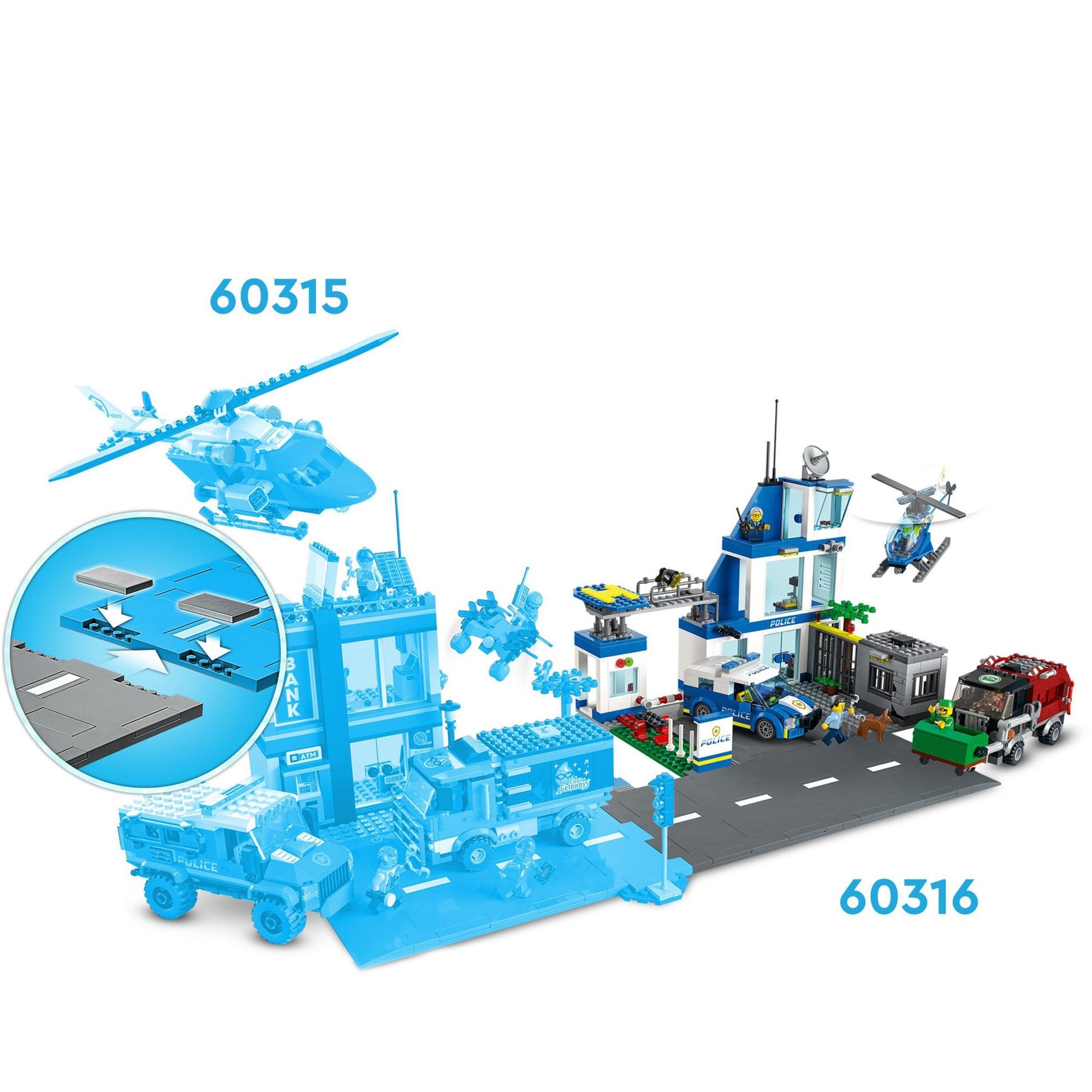 Lego Lego City 60316 Polizeistation