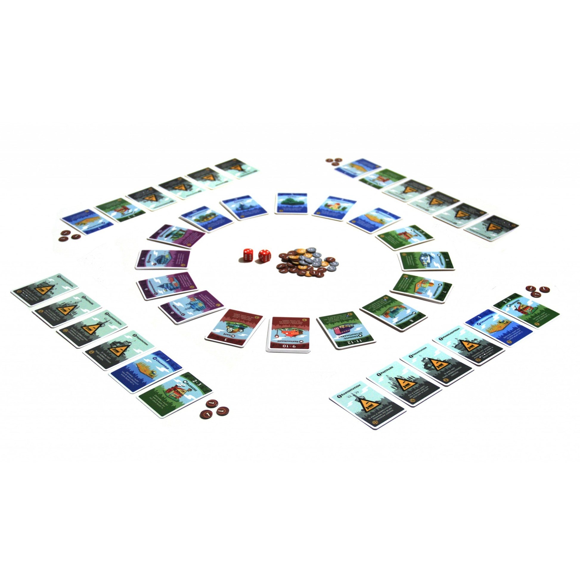 White Goblin Games Machi Koro Würfelspiel
