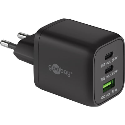 Goobay USB-C Snell Charger Nano (65 W) und USB-C-Textilkabel