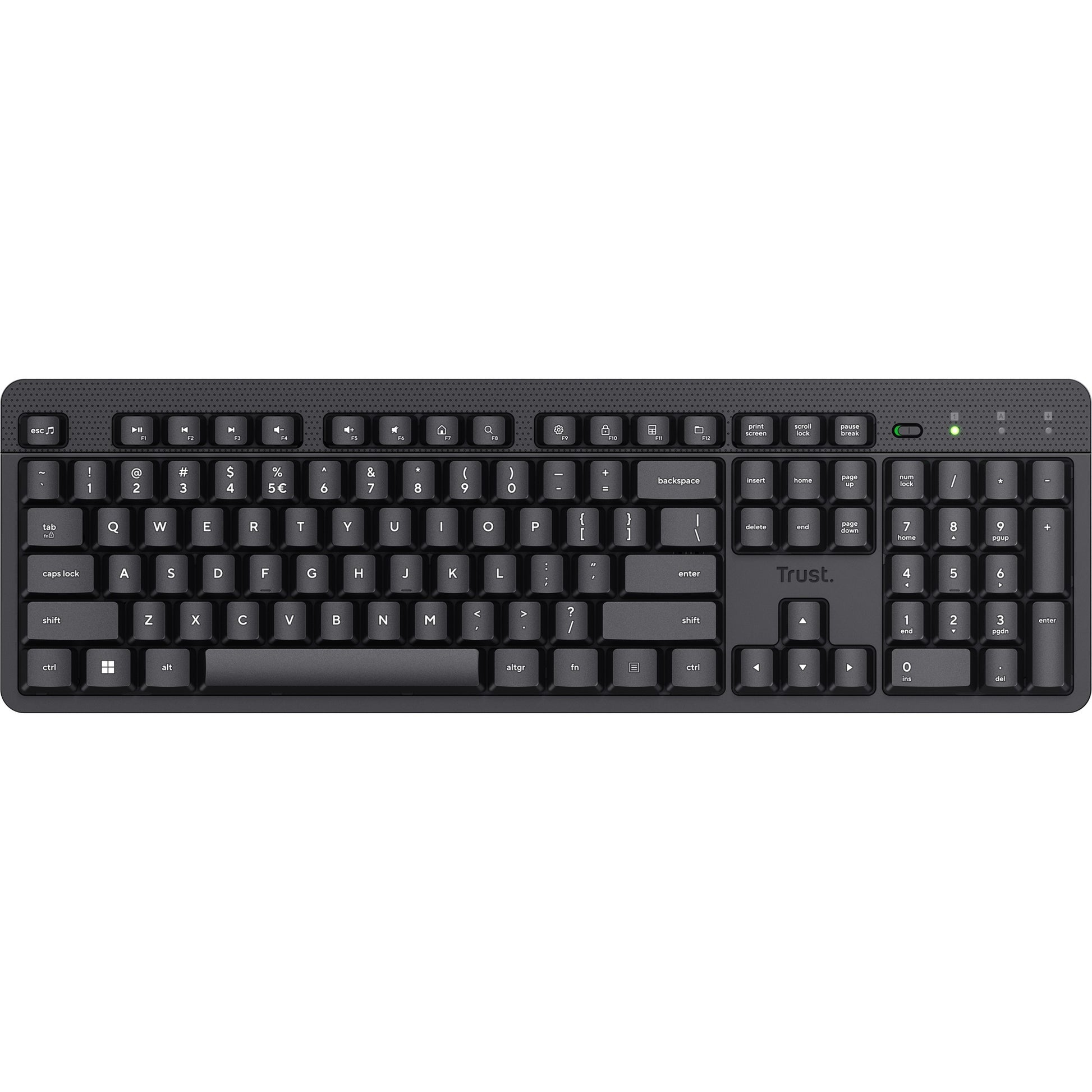 Vertrauen Sie Ody II Stille drahtlose Tastatur