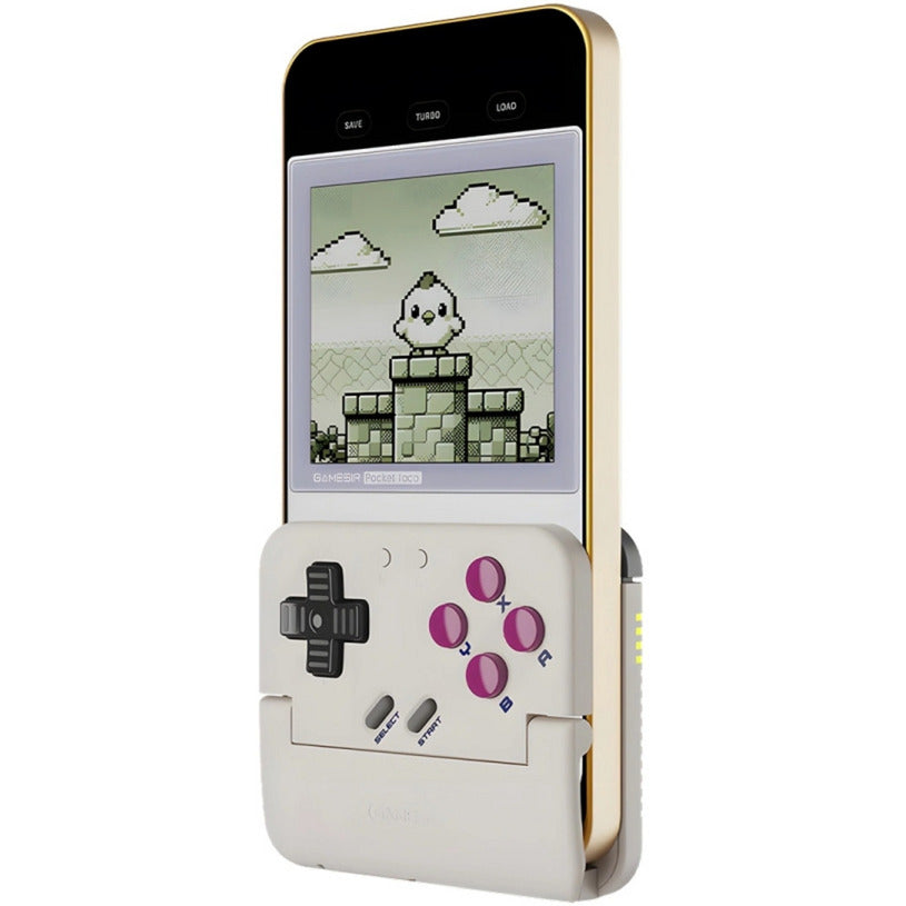 Gamesir Pocket Taco Vertikaler mobiler Controller – Retro-Weiß (Weiß, Bluetooth, Android)