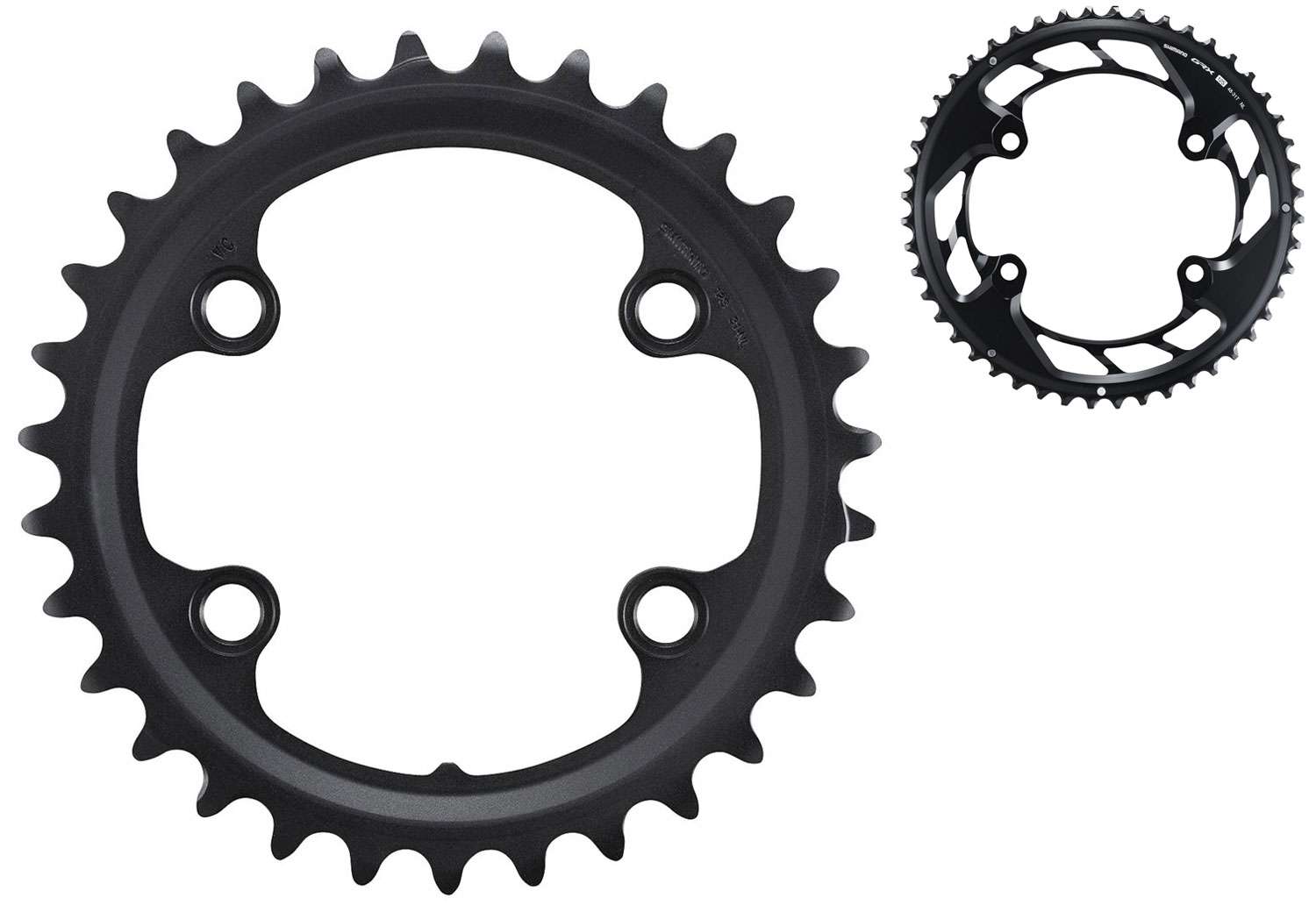 Shimano grx fc-rx820 2x12-fach Kettenblatt