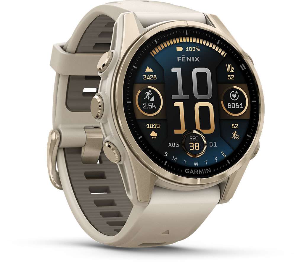 Garmin fēnix® 8 – 43 mm Amoled Sapphire – GPS-Multisport